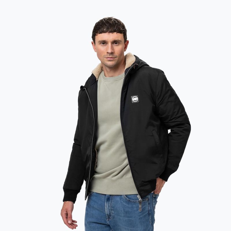 Herren Winterjacke Pitbull Sherpa Hooded black 4