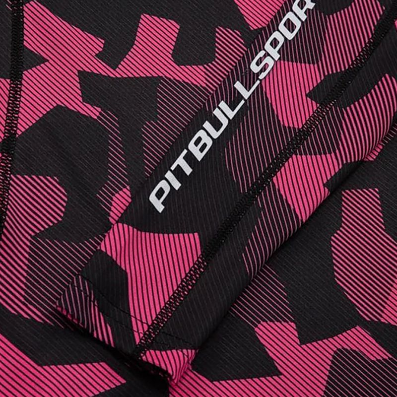 Damen Rashguard Longsleeve Pitbull West Coast L-S Rash Dillard pink camo 3