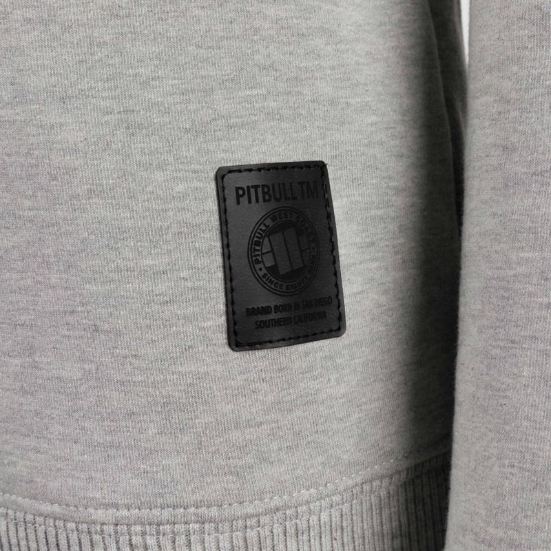 Damen-Sweatshirt Pitbull West Coast Crewneck Seascape grey/melange 3