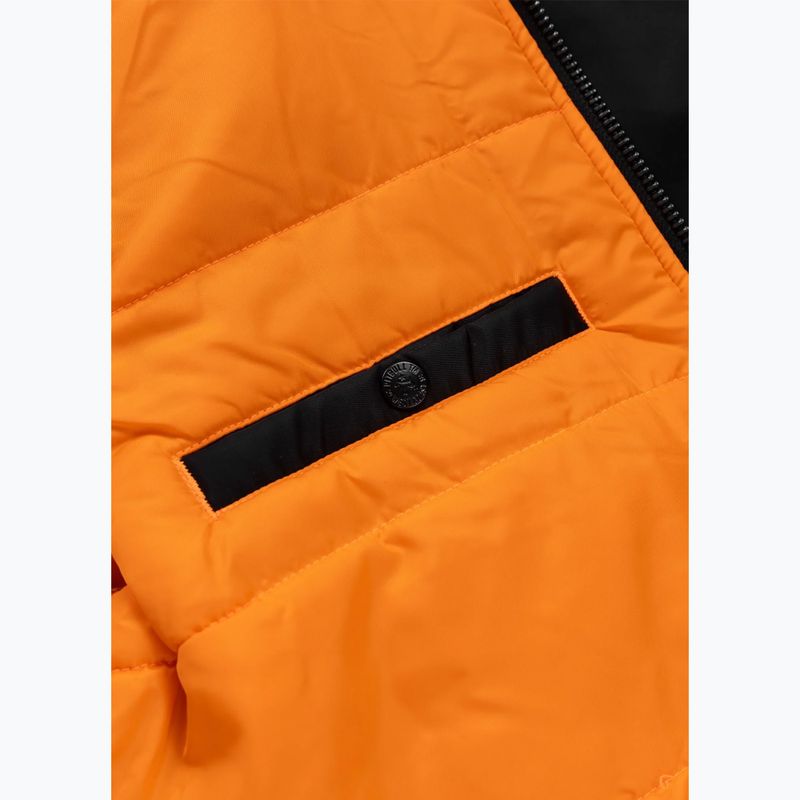 Herrenjacke Pitbull Sherpa Hooded Bomber black 15