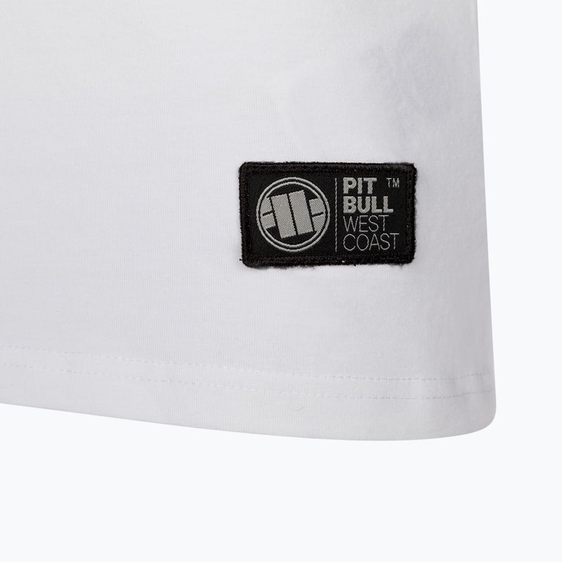 Herren-Tank-Top Pitbull West Coast Tank Top Slim Fit Lycra Small Logo white 3