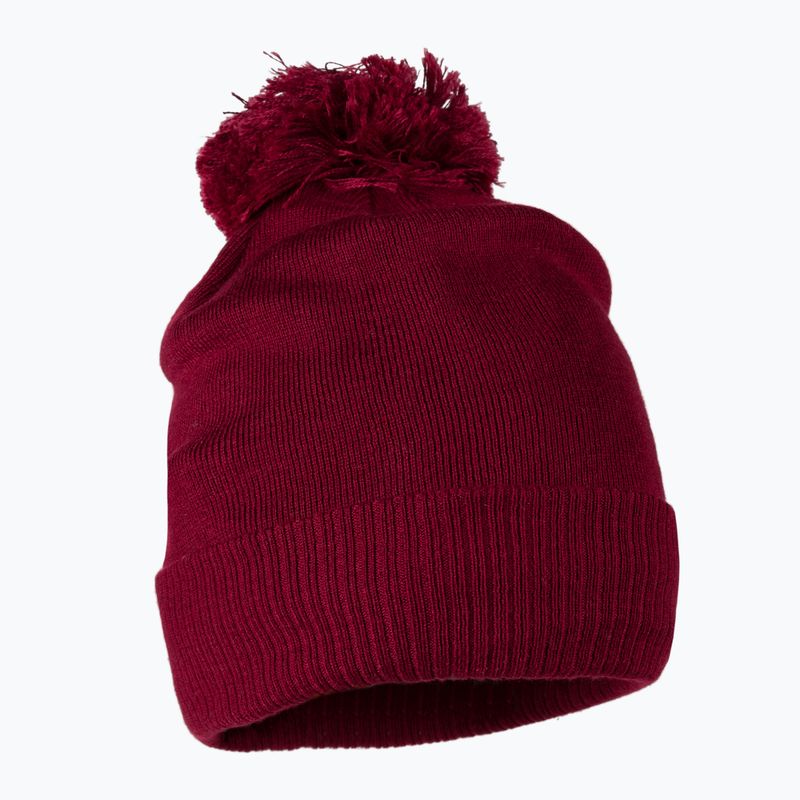 Wintermütze für Männer Pitbull West Coast Beanie Bubble Small Logo burgundy