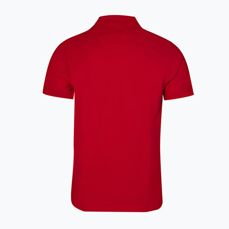 Poloshirt für Männer Pitbull West Coast Polo Regular Logo red 2