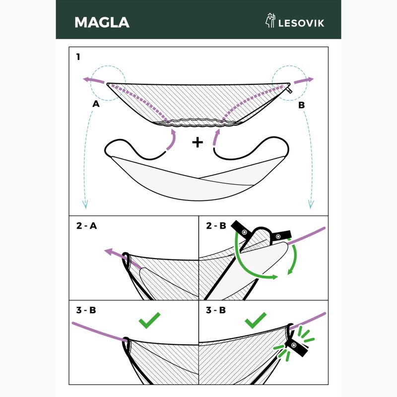 Moskitonetz Lesovik Magla black 2