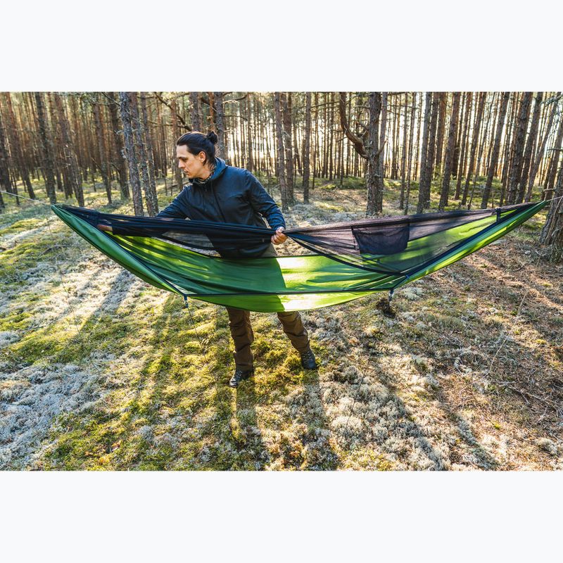 Trekking Outdoor Hängematte Lesovik Draka treetop green 7