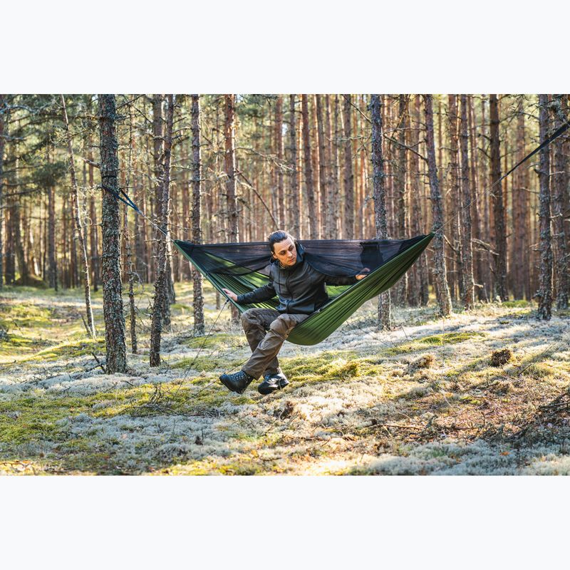 Trekking Outdoor Hängematte Lesovik Draka treetop green 9
