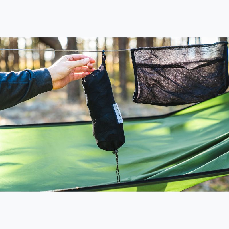 Trekking Outdoor Hängematte Lesovik Draka treetop green 13