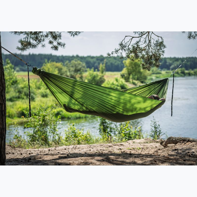 Reisehängematte Lesovik Bright treetop green 3