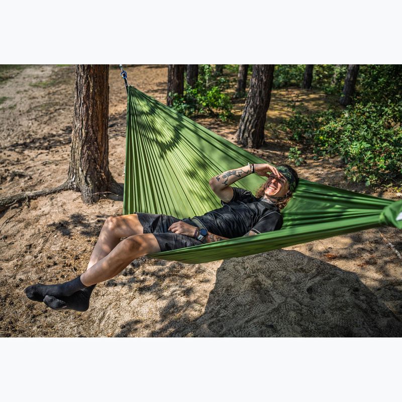 Reisehängematte Lesovik Bright treetop green 6