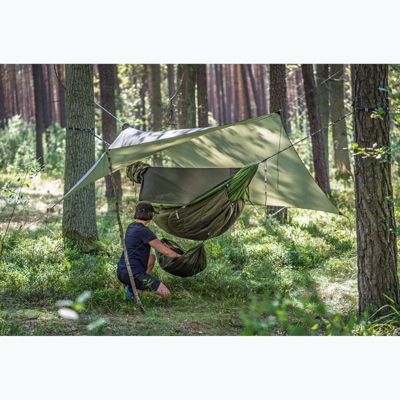 Reisehängematte Lesovik Draka 2026 treetop green 3