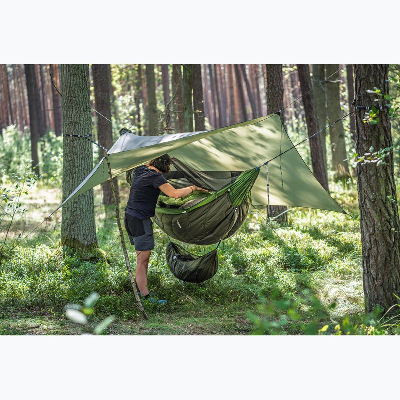 Reisehängematte Lesovik Draka 2026 treetop green 4