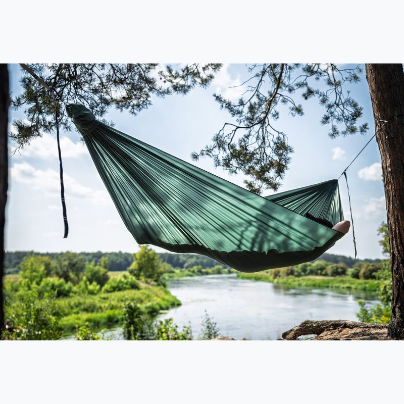 Reisehängematte Lesovik Bright silver pine 3