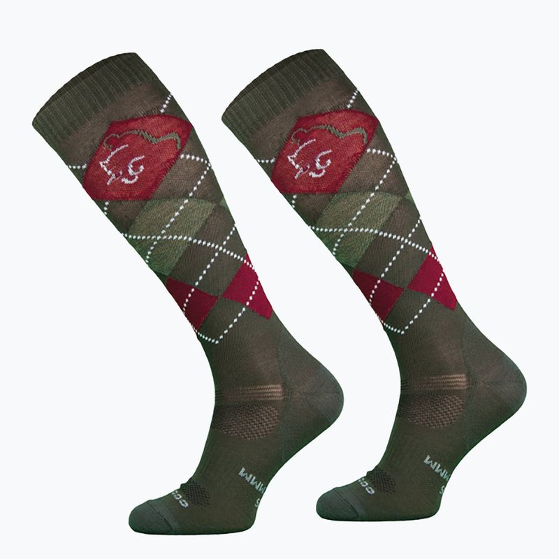 Reitsocken COMODO grün SPJW/03 6