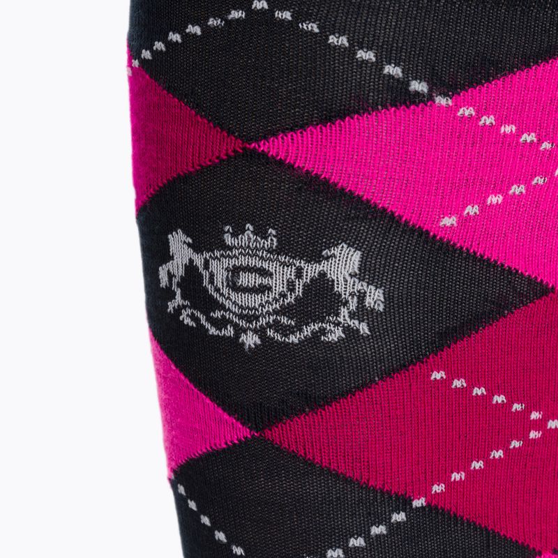 Reitsocken COMODO schwarz/rosa SJPW/02 3