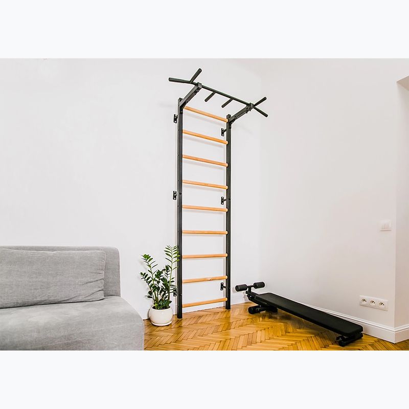 BenchK Gymnastikleiter schwarz BK-721B 12