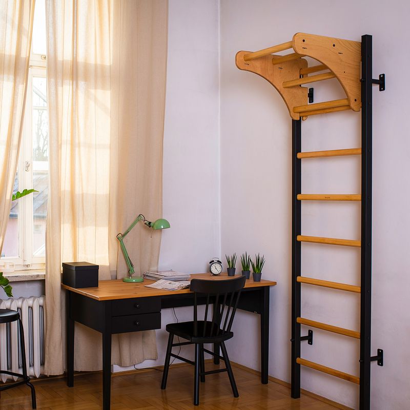 BenchK Gymnastikleiter schwarz BK-211B 14