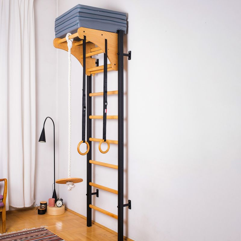 BenchK Gymnastikleiter schwarz BK-211B+A076 13