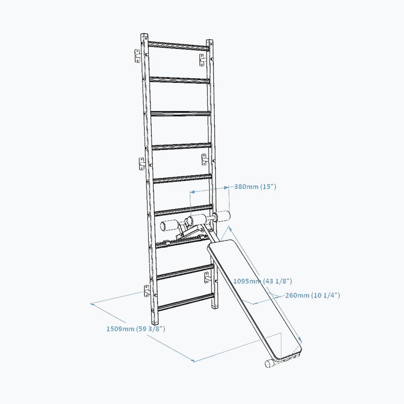 Trainingsbank BenchK BK-B310B/710B 4