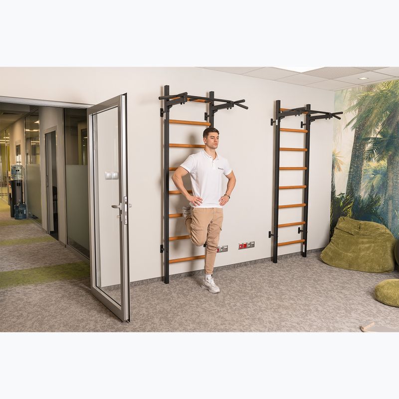 BenchK Gymnastikleiter schwarz BK-221B 16