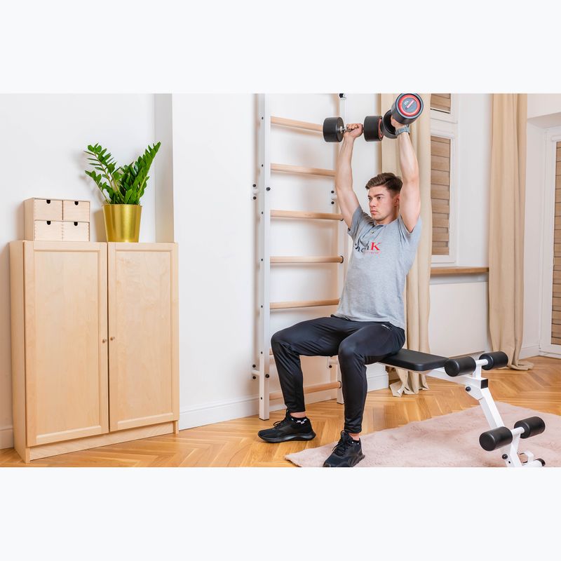 BenchK Gymnastikleiter weiß BK-723W 14
