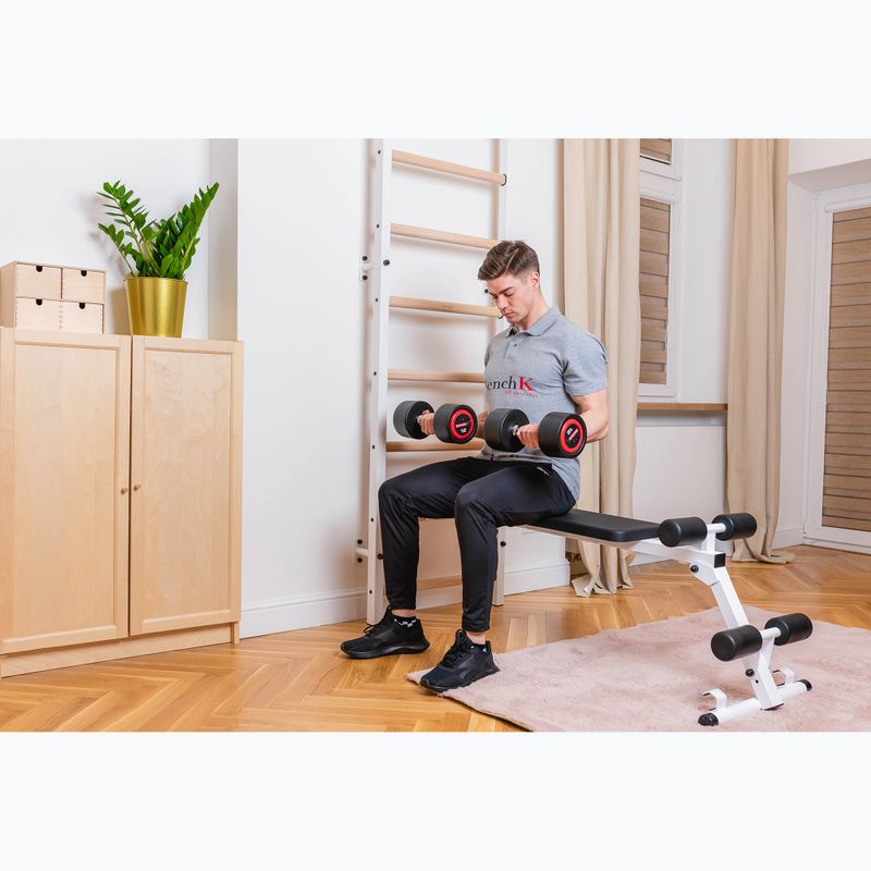 BenchK Gymnastikleiter weiß BK-723W 15