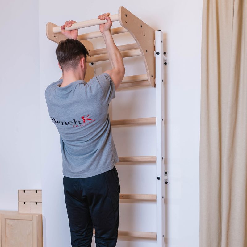 BenchK Gymnastikleiter weiß BK-711W 8