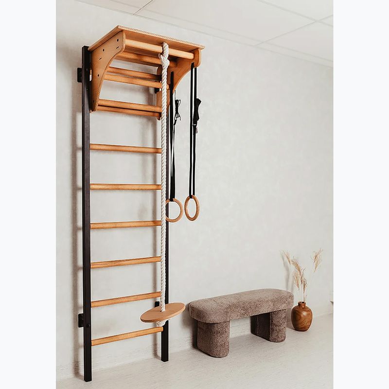 BenchK Gymnastikleiter schwarz BK-212B+A076 17
