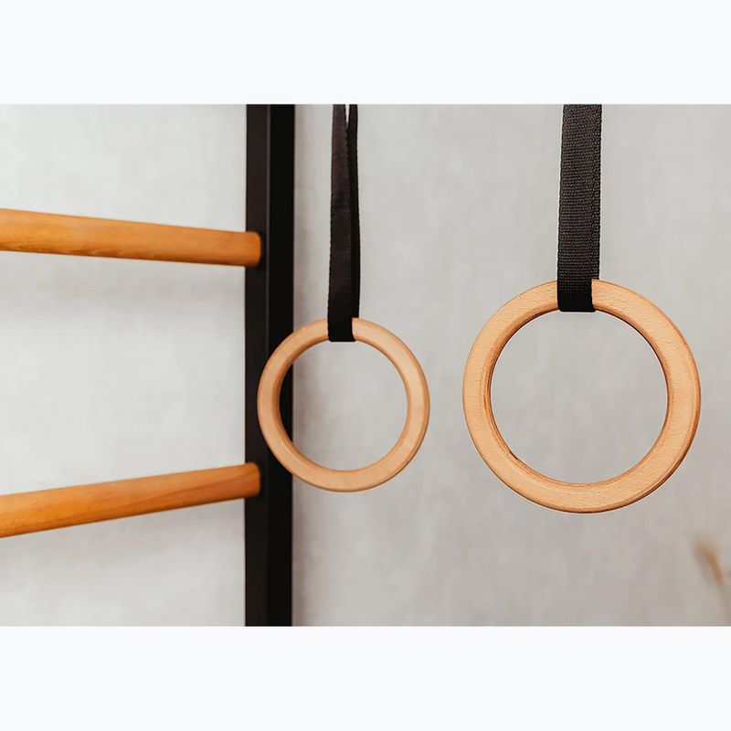 BenchK Gymnastikleiter schwarz BK-212B+A076 6