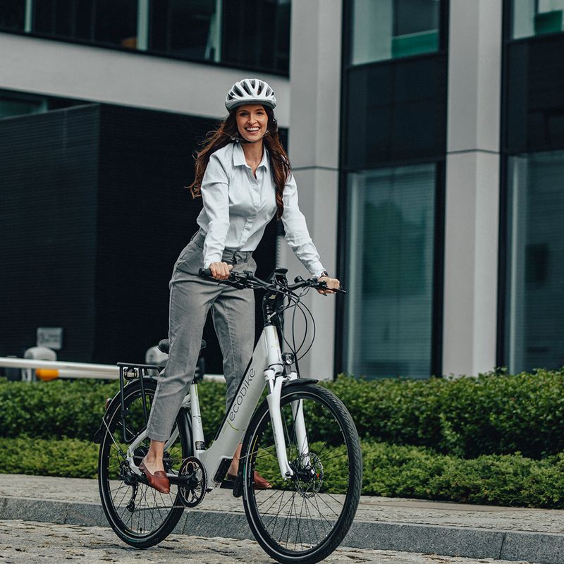Ecobike X-Cross L/17.5Ah LG Elektrofahrrad weiß 1010301 18