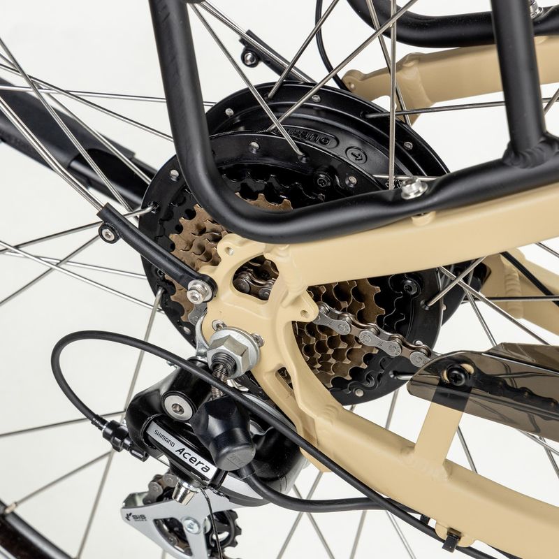 Ecobike X-City/X-CR LG Elektrofahrrad 13Ah beige 1010113 5