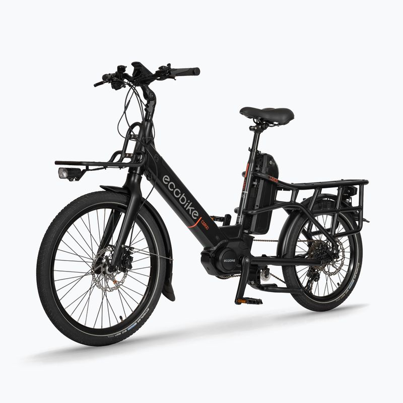 EcoBike Cargo/16Ah Trapeze Cargo+X300 10.4 AH Greenway Elektrofahrrad schwarz 1010503 3