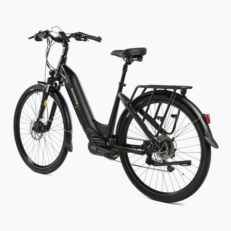 EcoBike D2 City/14Ah Smart BMS Elektrofahrrad schwarz 1010319 3