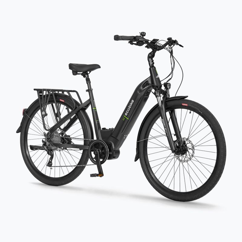 EcoBike D2 City/14Ah Smart BMS Elektrofahrrad schwarz 1010319 7
