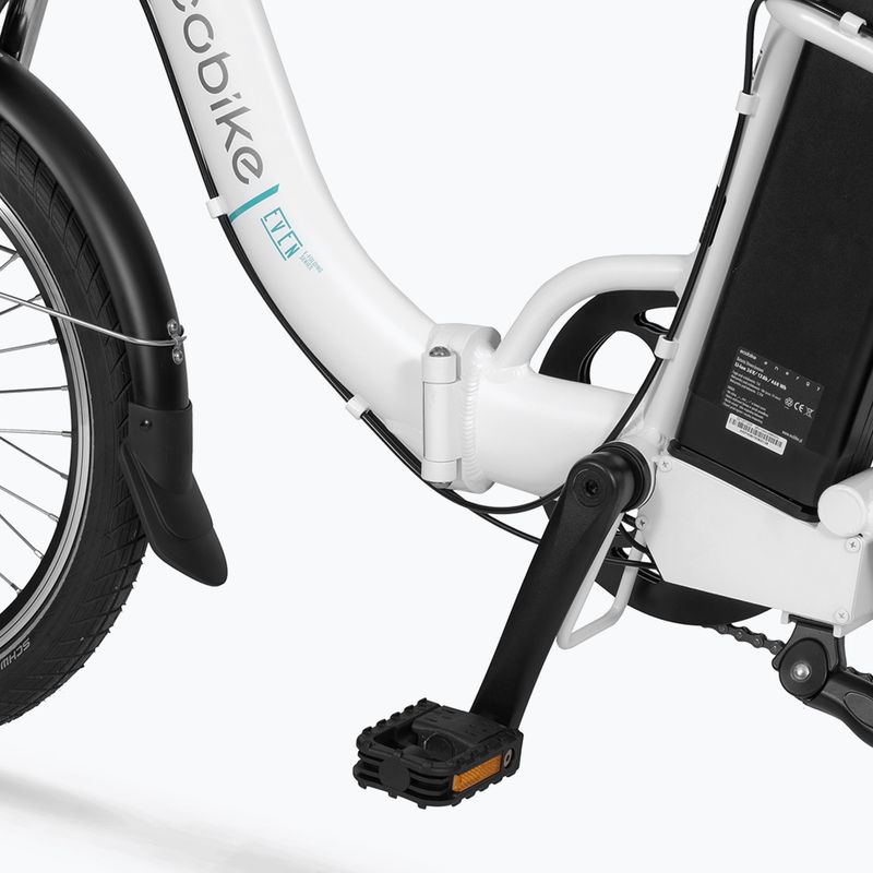 EcoBike Even 14.5 Ah Elektrofahrrad weiß 1010201 5