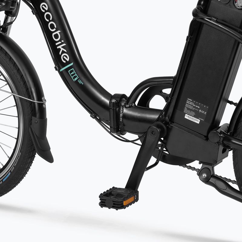 Ecobike Even 14.5 Ah Elektrofahrrad schwarz 1010202 5