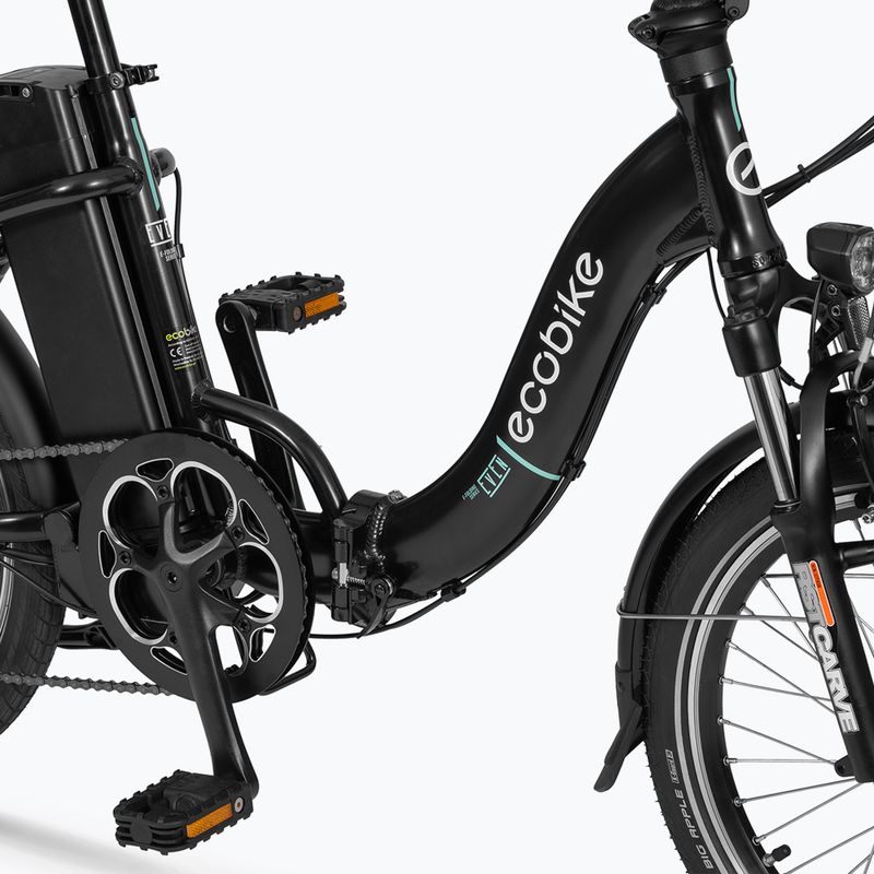 Ecobike Even 14.5 Ah Elektrofahrrad schwarz 1010202 7