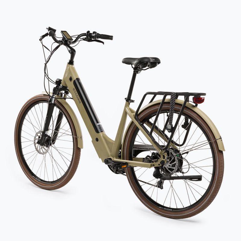 EcoBike X-City Cappuccino/13 Ah Greenway beige Elektrofahrrad 1010119 3