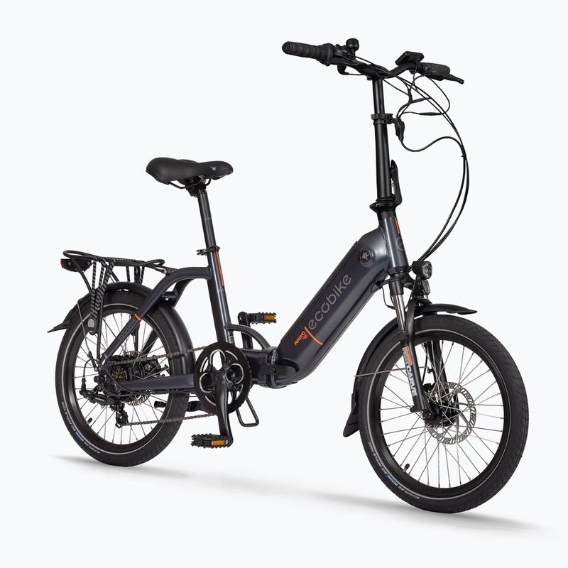 EcoBike Rhino/Rhino LG 16 Ah Smart BMS Elektrofahrrad schwarz 1010203 2