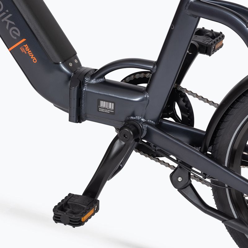 EcoBike Rhino/Rhino LG 16 Ah Smart BMS Elektrofahrrad schwarz 1010203 5