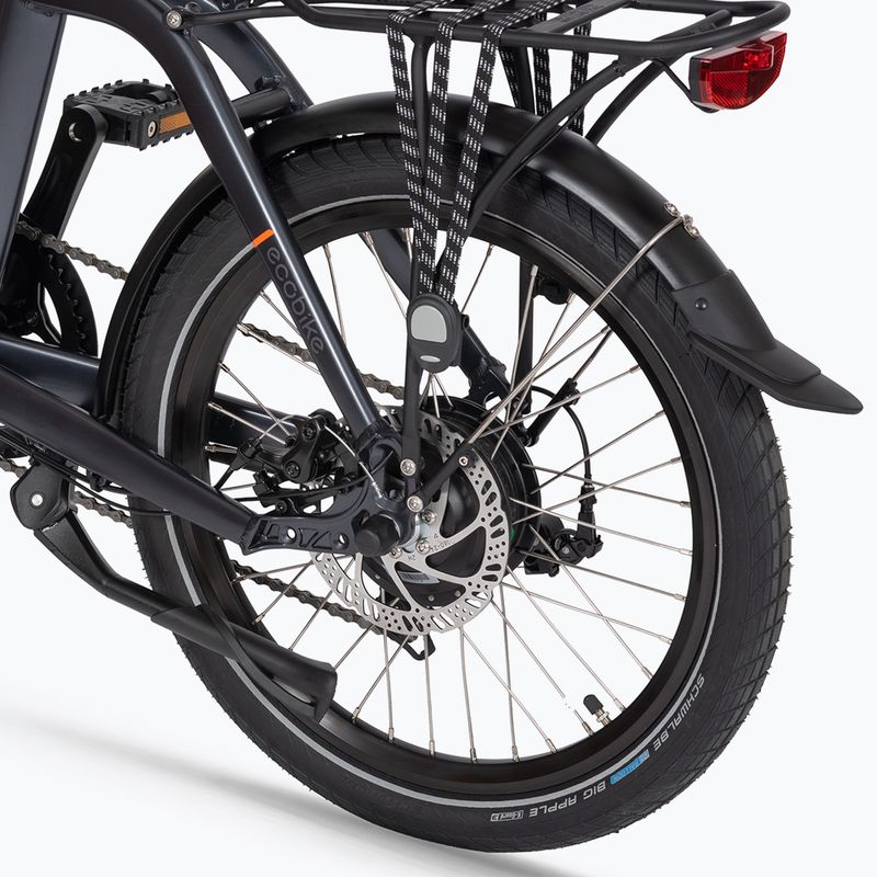 EcoBike Rhino/Rhino LG 16 Ah Smart BMS Elektrofahrrad schwarz 1010203 6