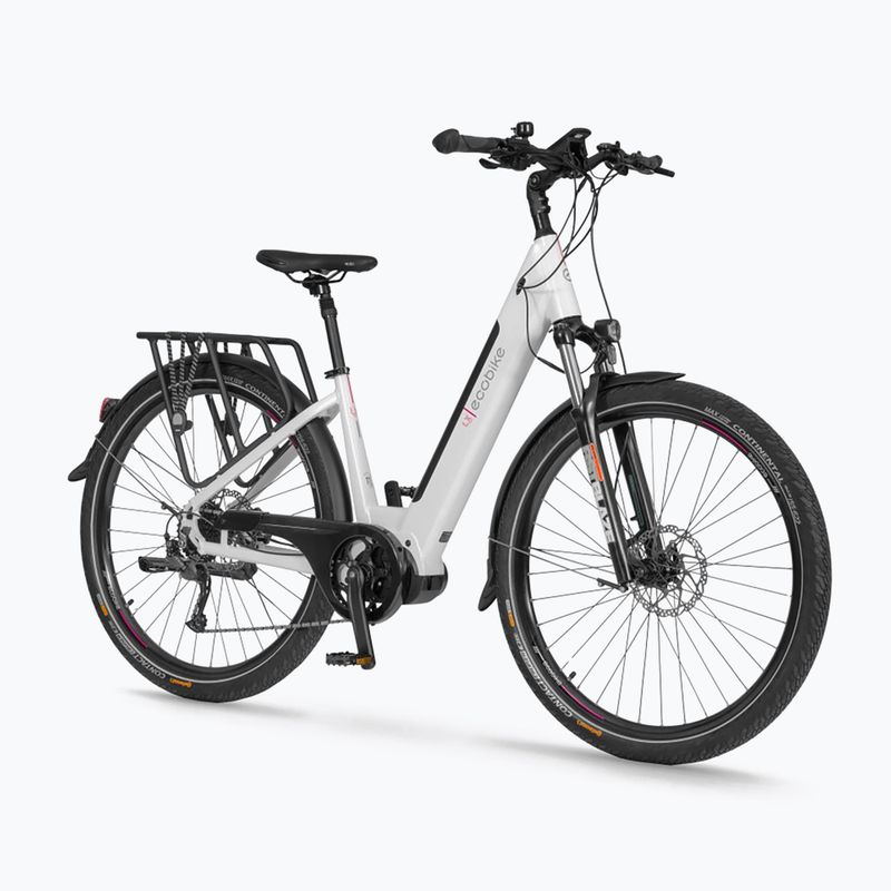 Elektrofahrrad EcoBike LX 300/X300 14Ah LG weiß 1010320 2