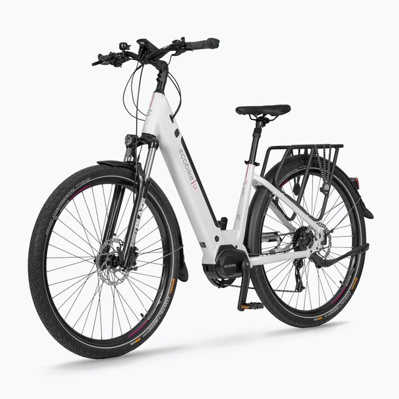 Elektrofahrrad EcoBike LX 300/X300 14Ah LG weiß 1010320 3