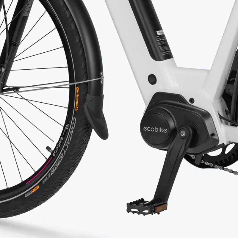Elektrofahrrad EcoBike LX 300/X300 14Ah LG weiß 1010320 6