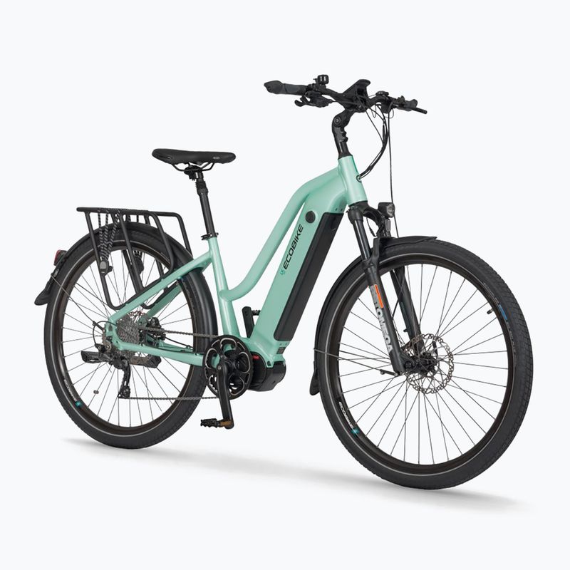 Damen-Elektrofahrrad EcoBike LX 500/X500 17.5Ah LG grün 1010316 2