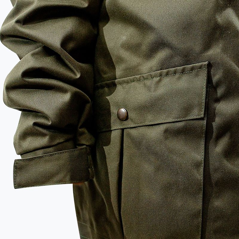 Herren-Angeljacke Pros 1031 olivgrün 5