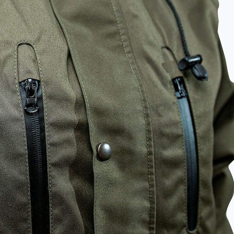 Herren-Angeljacke Pros 1031 olivgrün 6
