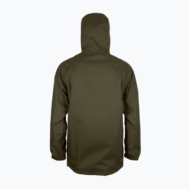Herren-Angeljacke Pros 285 olivgrün 2