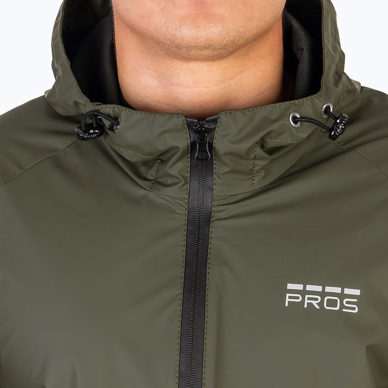 Herren-Angeljacke Pros 726 grün/blau