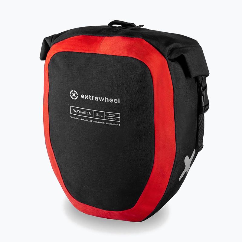 Extrawheel Wayfarer Fahrradtaschen schwarz E0079 2