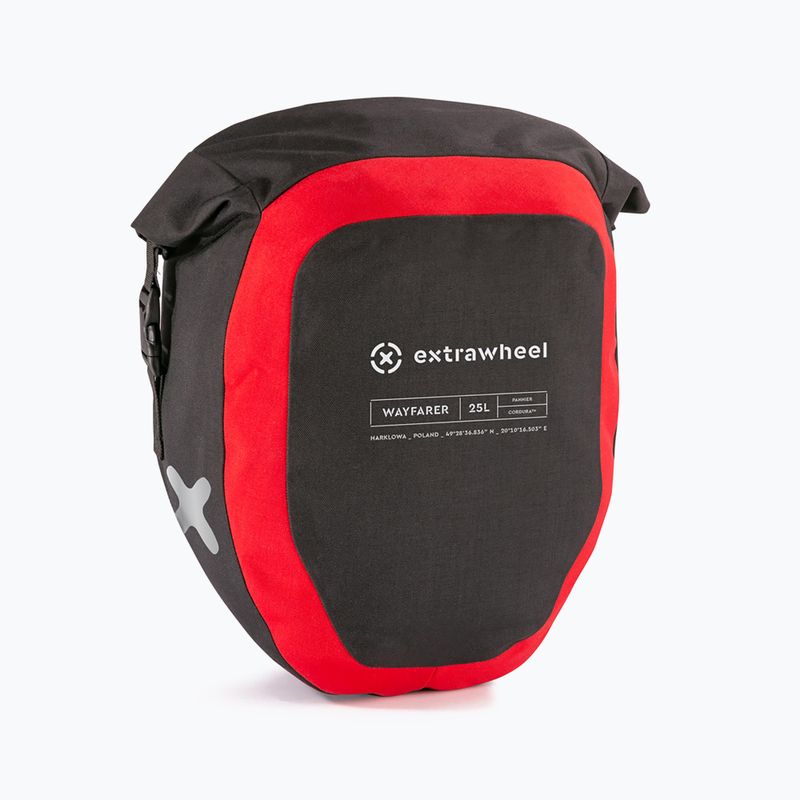 Fahrradtasche Extrawheel Wayfarer Premium 25L 2 St. schwarz E48 2